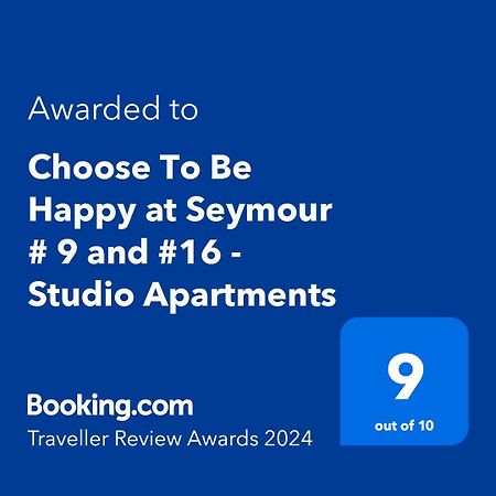 Choose To Be Happy At Seymour # 9 And #16 - Studio Apartments Kingston Eksteriør billede